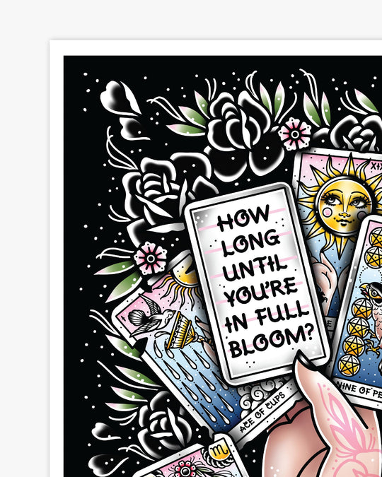 How Long Until You Bloom Print - Ella Mobbs