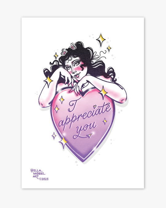 I Appreciate You Print
