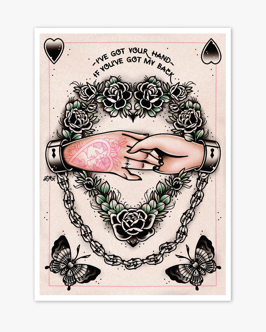 I've Got Your Hand Print - Ella Mobbs