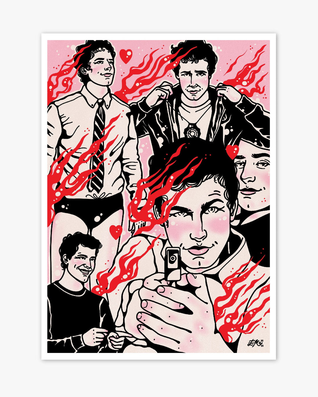 Jake Peralta Print - Ella Mobbs