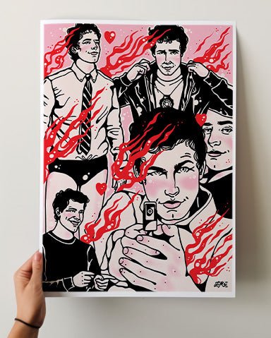 Jake Peralta Print - Ella Mobbs