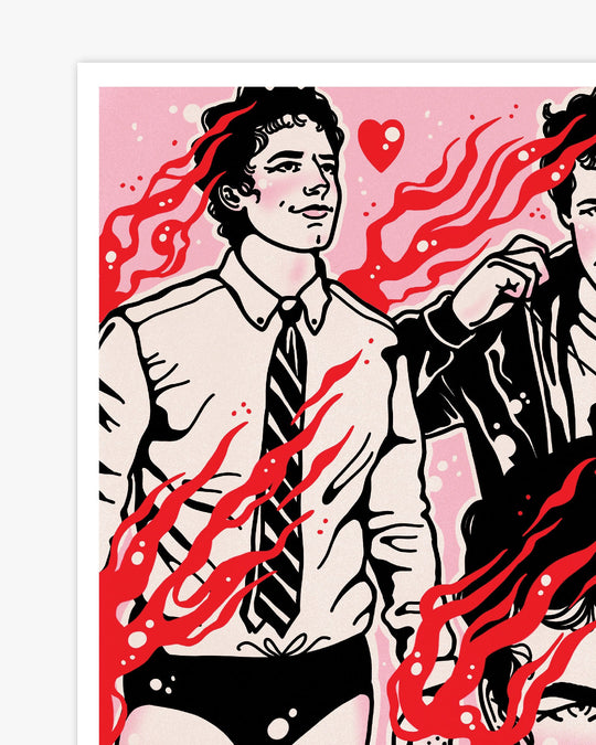 Jake Peralta Print - Ella Mobbs