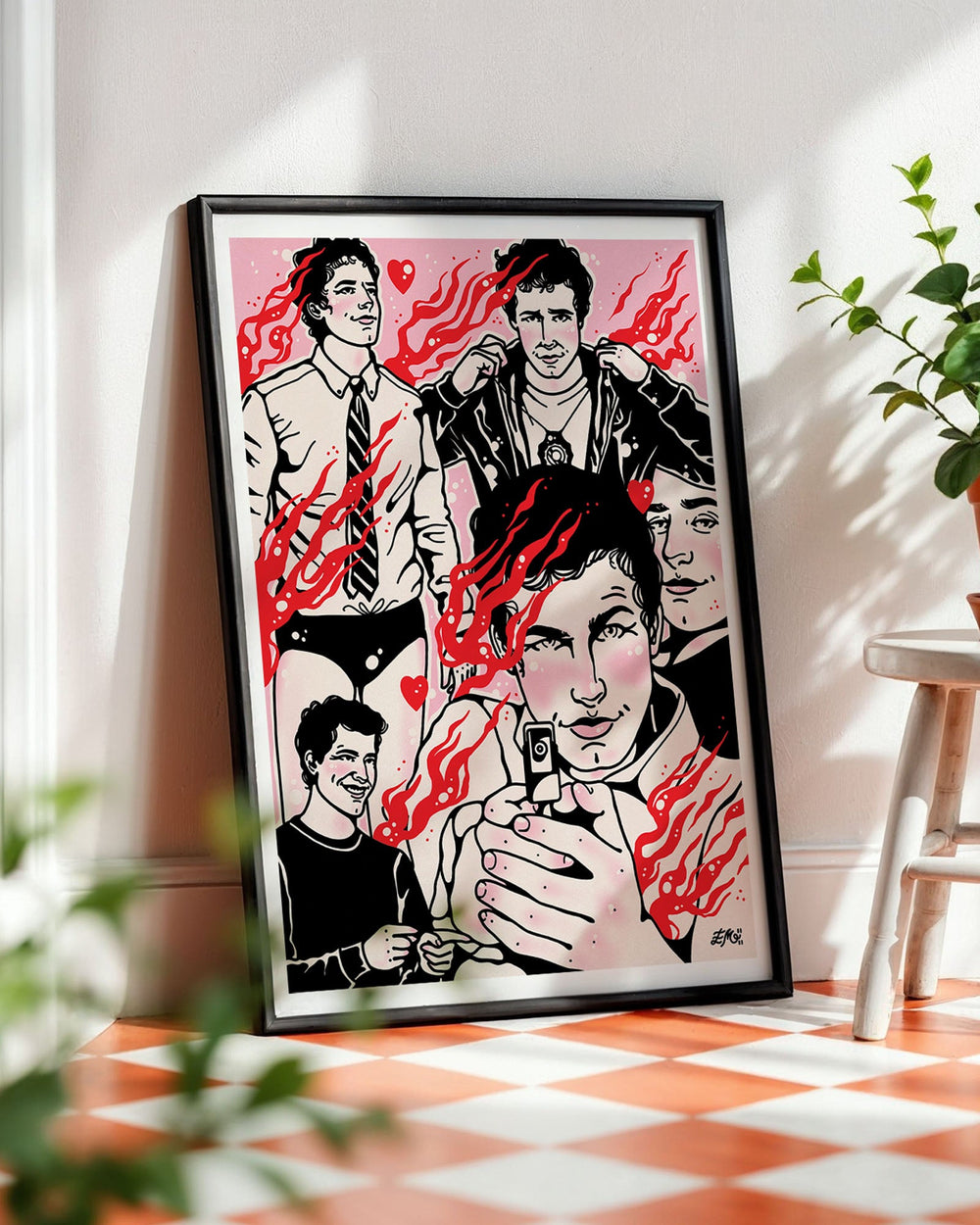 Jake Peralta Print - Ella Mobbs