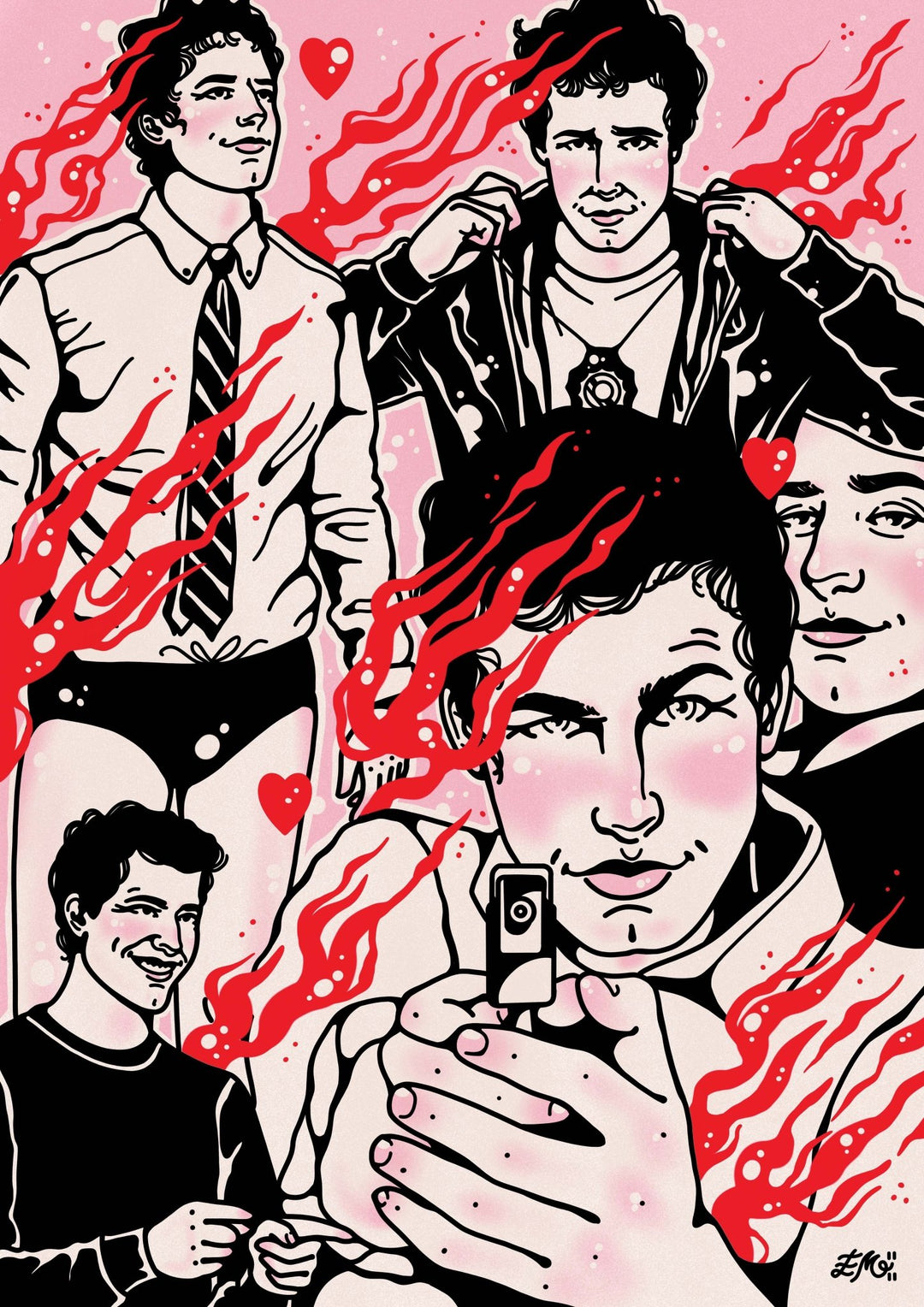 Jake Peralta Print - EllaMobbs
