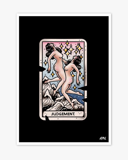 Judgement Tarot Print - Ella Mobbs