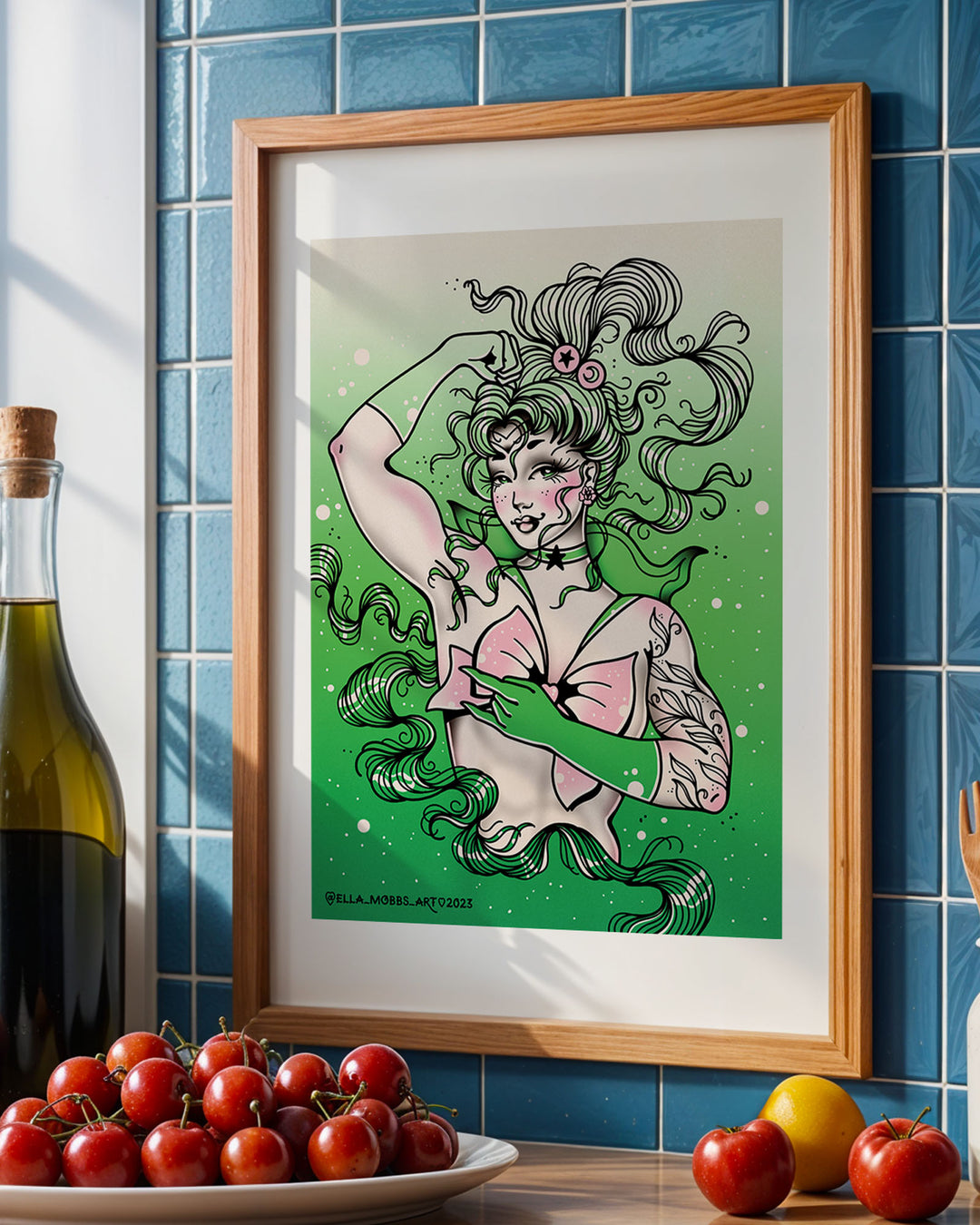 Jupiter Moon Print