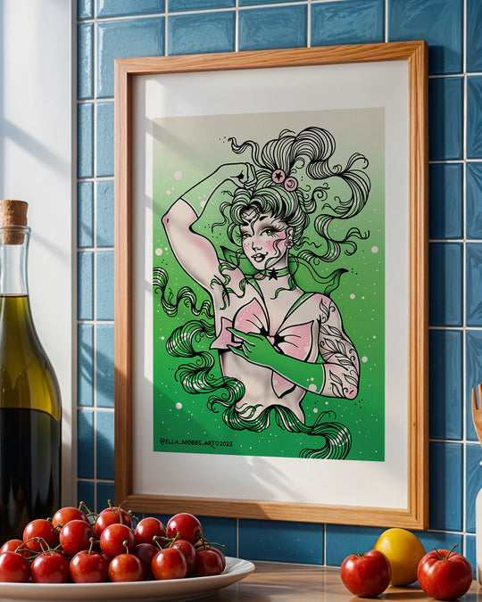 Jupiter Moon Print