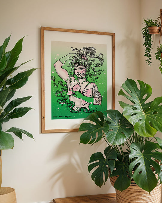 Jupiter Moon Print