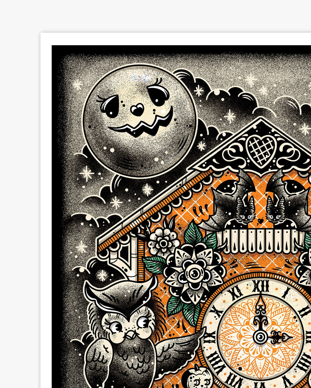 Keeping Time Print - Ella Mobbs