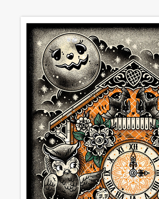 Keeping Time Print - Ella Mobbs