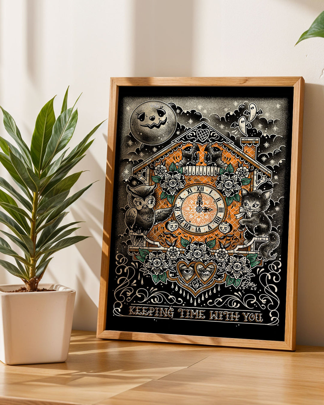 Keeping Time Print - Ella Mobbs