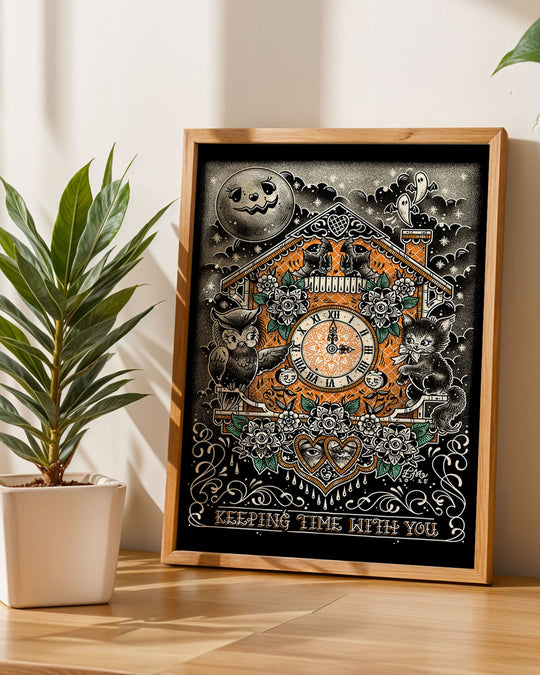 Keeping Time Print - Ella Mobbs