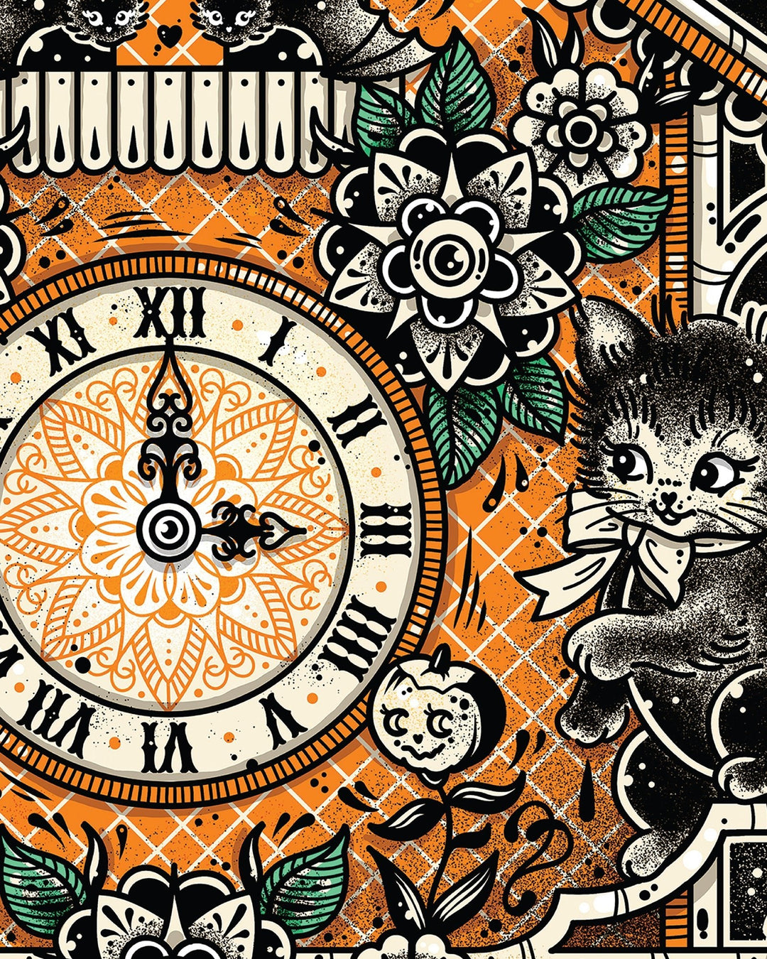 Keeping Time Print - Ella Mobbs