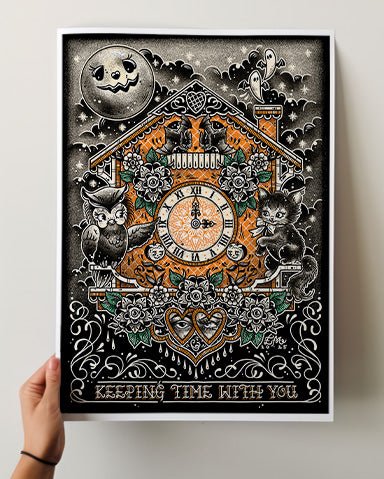 Keeping Time Print - Ella Mobbs