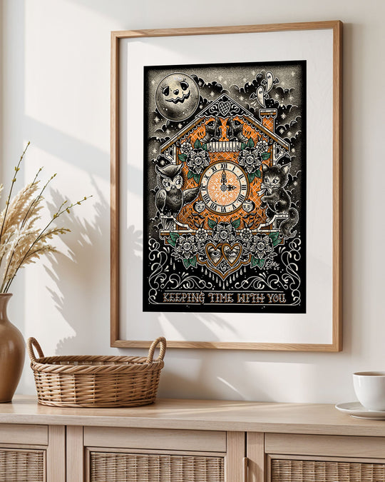 Keeping Time Print - Ella Mobbs