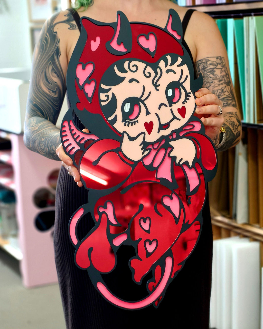 Kewpie Devil 60cm/23.6" - Ella Mobbs