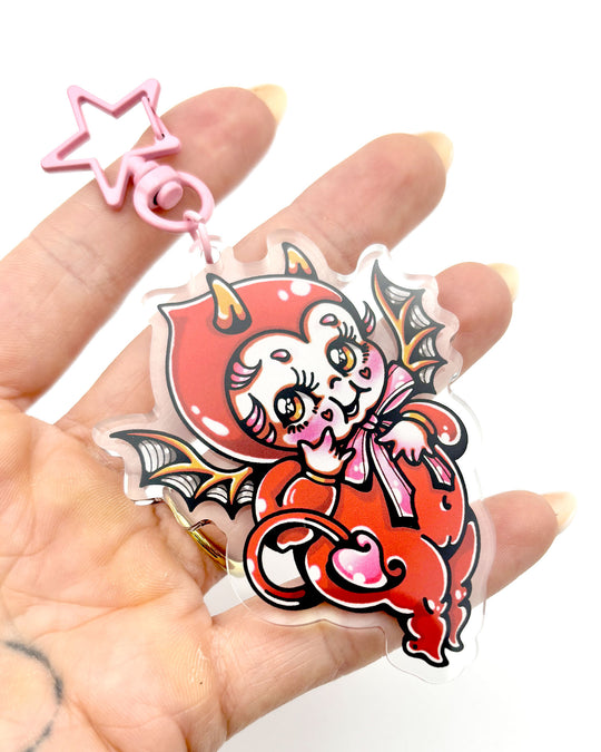 Kewpie Devil Key Ring