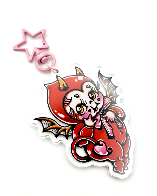 Kewpie Devil Key Ring