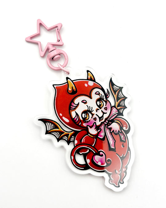 Kewpie Devil Key Ring