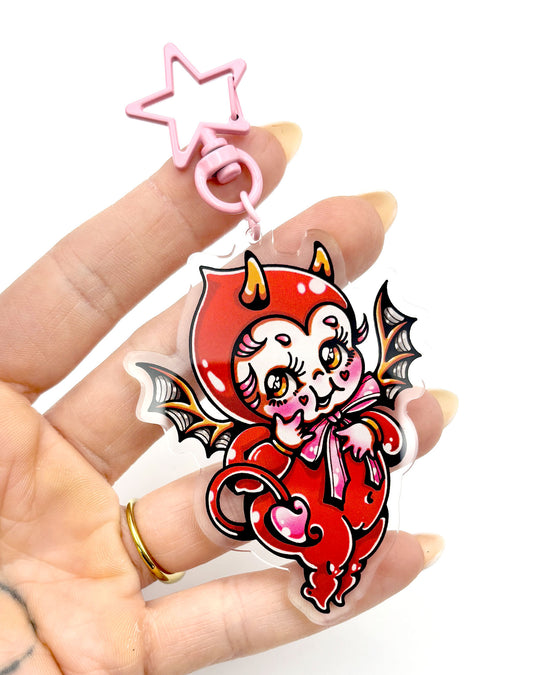 Kewpie Devil Key Ring