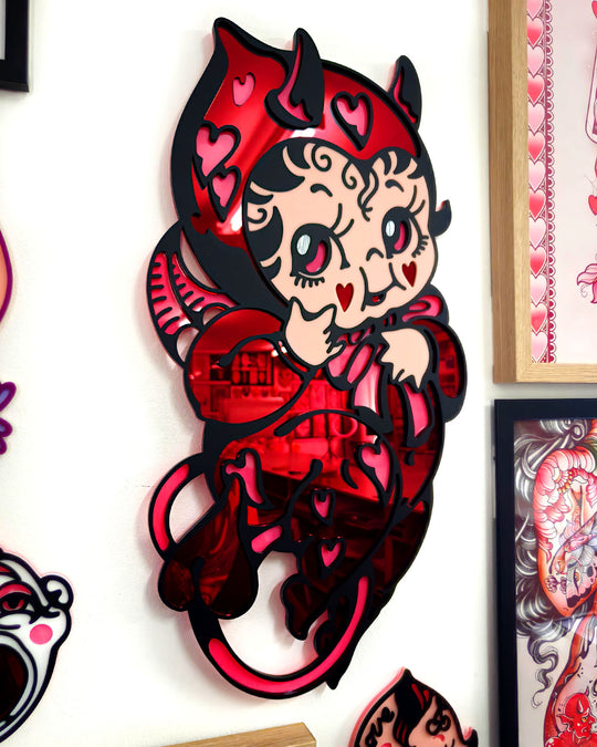 Kewpie Devil - Wall Hanging - Large