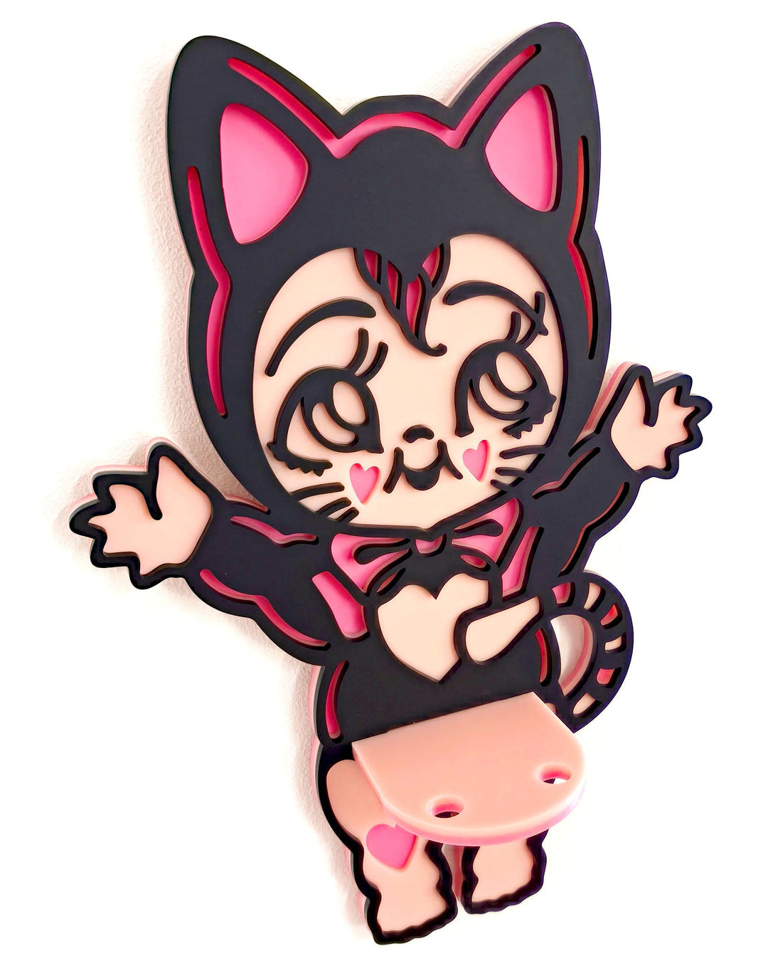 Kewpie Kitten Shelf - Ella Mobbs