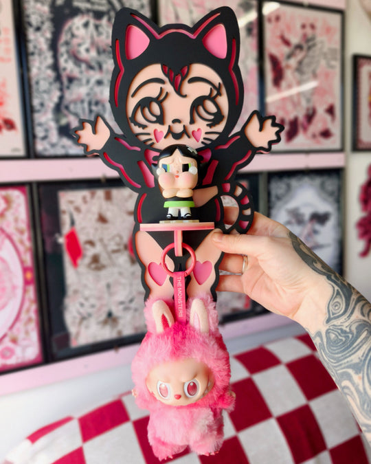 Kewpie Kitten Shelf - Ella Mobbs