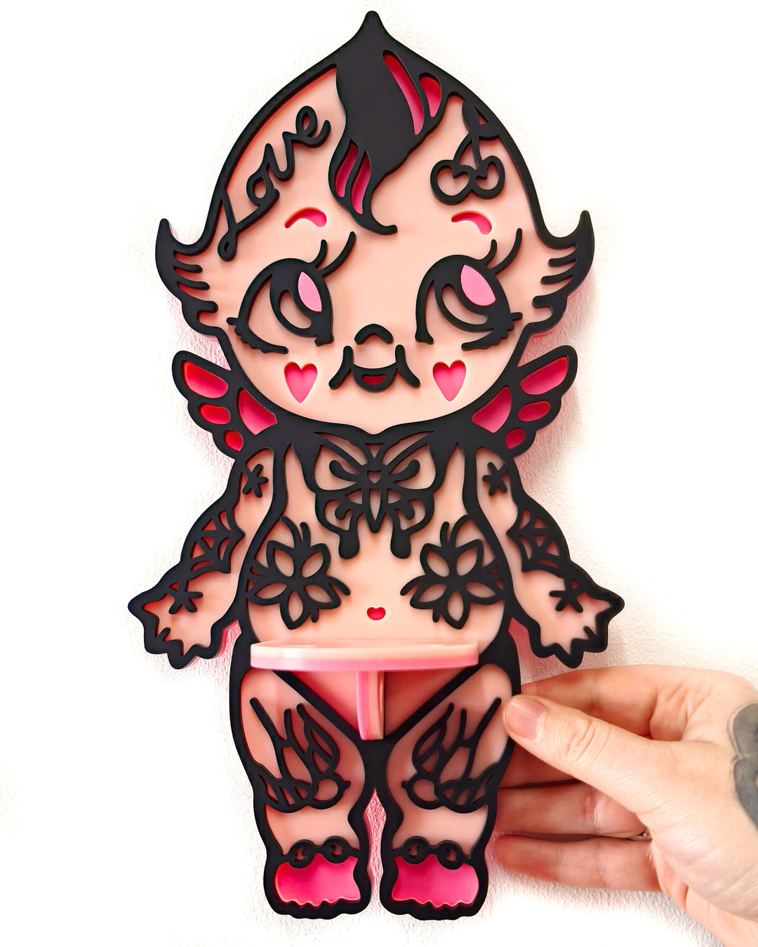 Tattooed Kewpie Shelf
