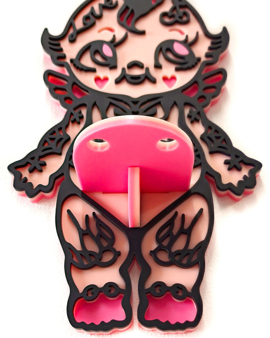 Tattooed Kewpie Shelf