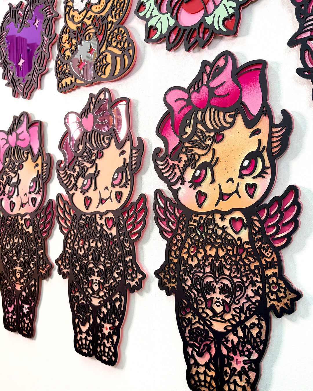 Tattooed Kewpie 60cm/23.6" (Painted #2)