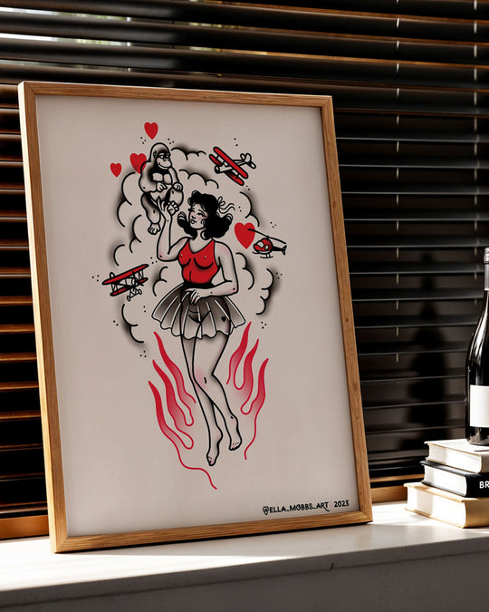 King Kong Print - Ella Mobbs