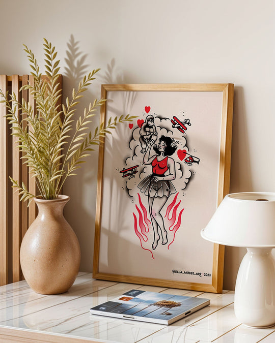 King Kong Print - Ella Mobbs