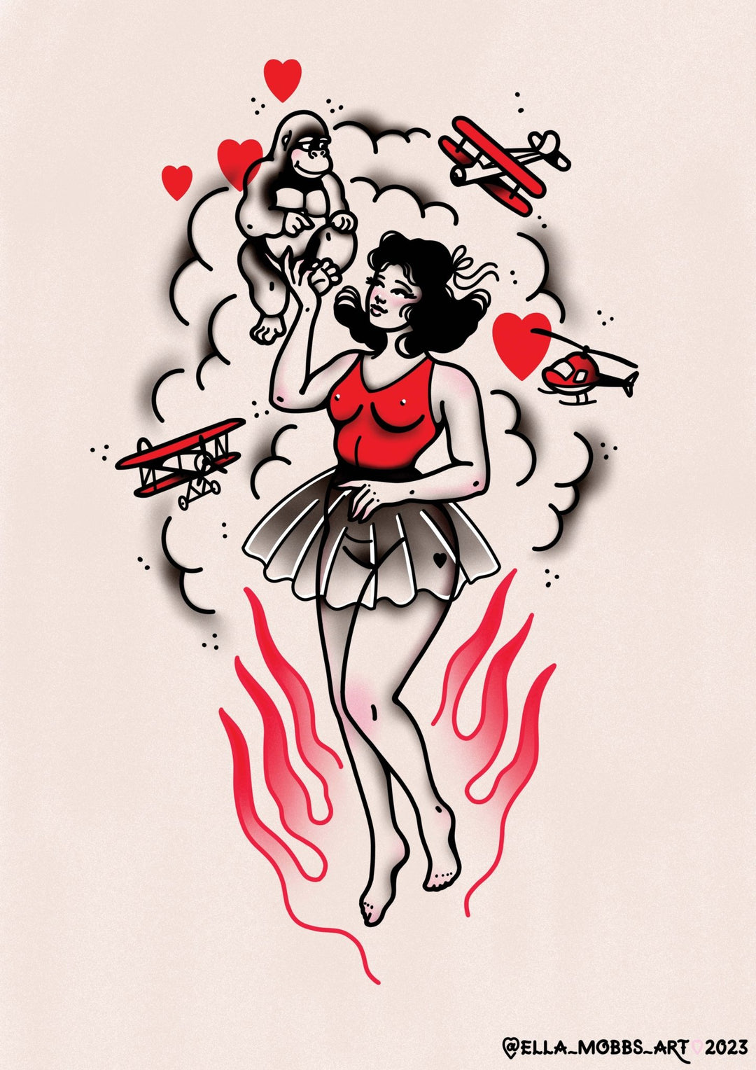 King Kong Print - EllaMobbs