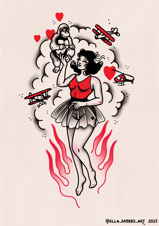 King Kong Print - EllaMobbs