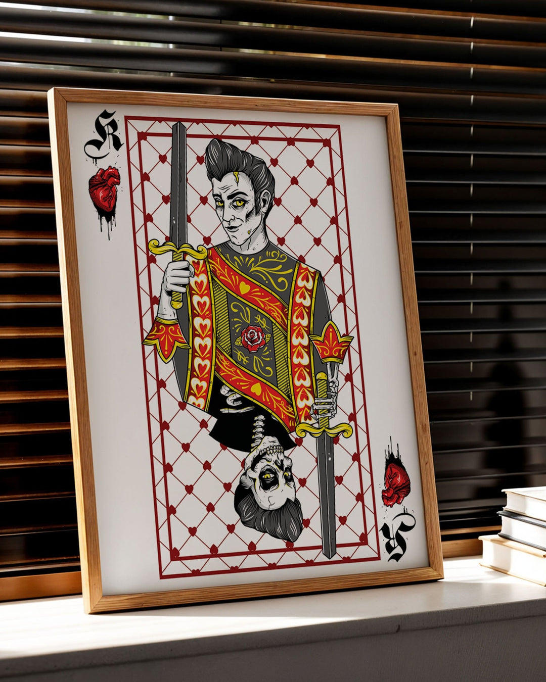 King of Hearts Print - Ella Mobbs