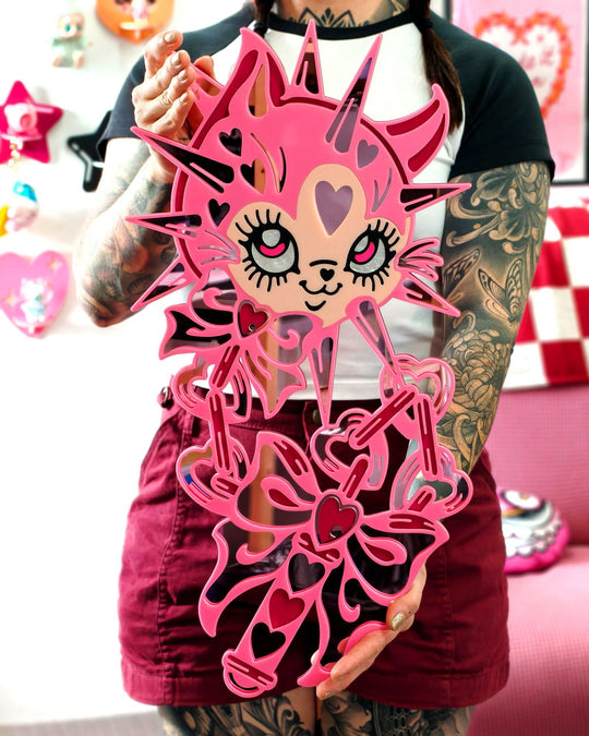 Kitten Flail 60cm/23.6" (Pink) - Ella Mobbs