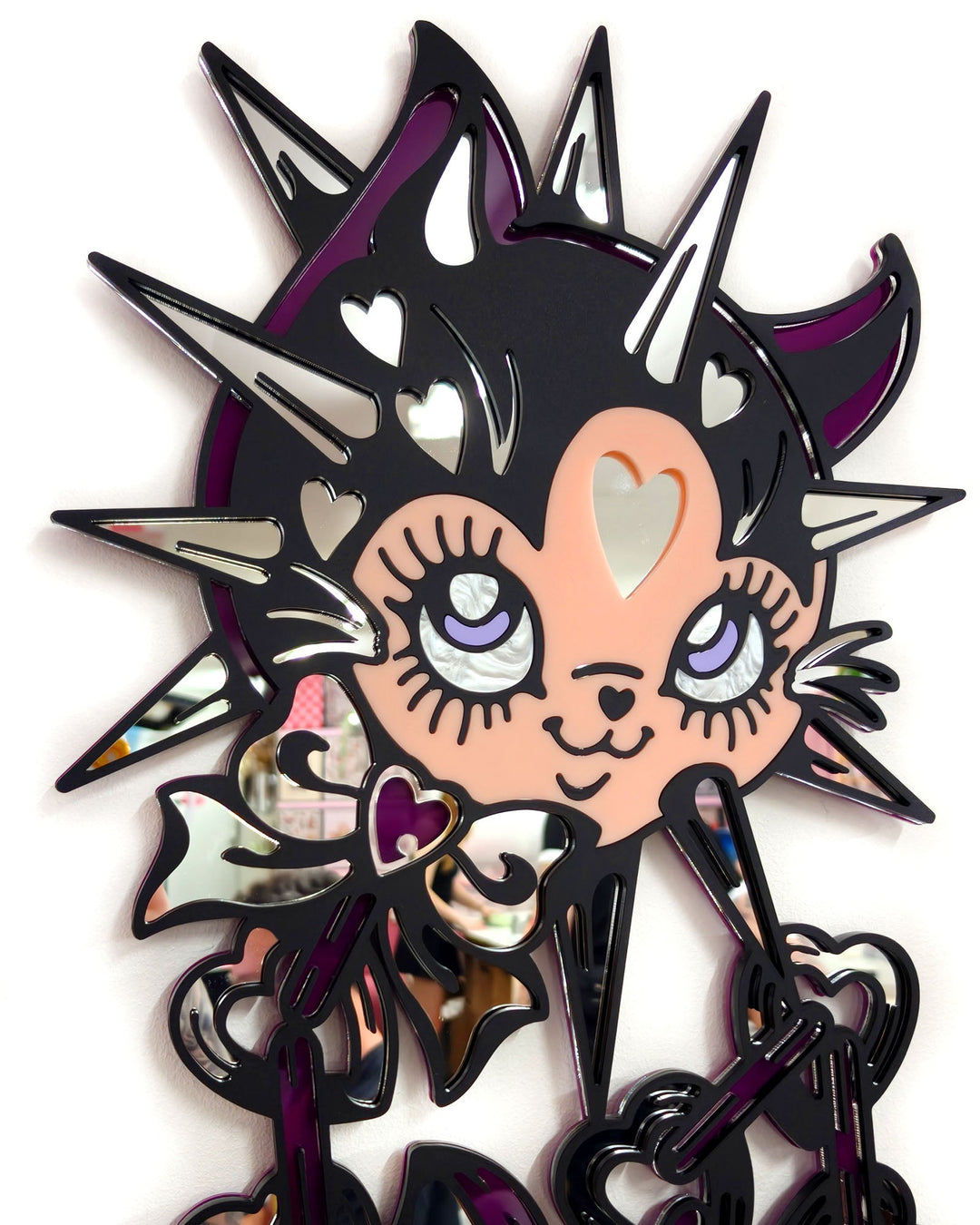 Kitten Flail 60cm/23.6" (Purple) - Ella Mobbs