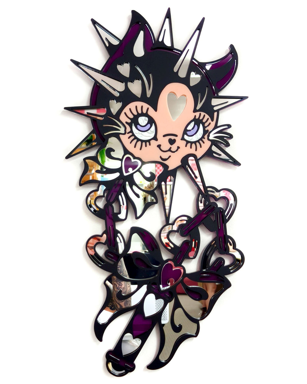 Kitten Flail 60cm/23.6" (Purple) - Ella Mobbs