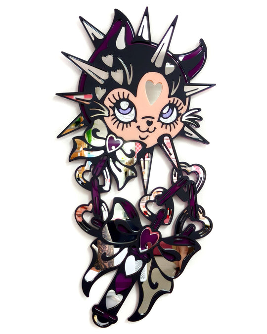 Kitten Flail 60cm/23.6" (Purple) - Ella Mobbs