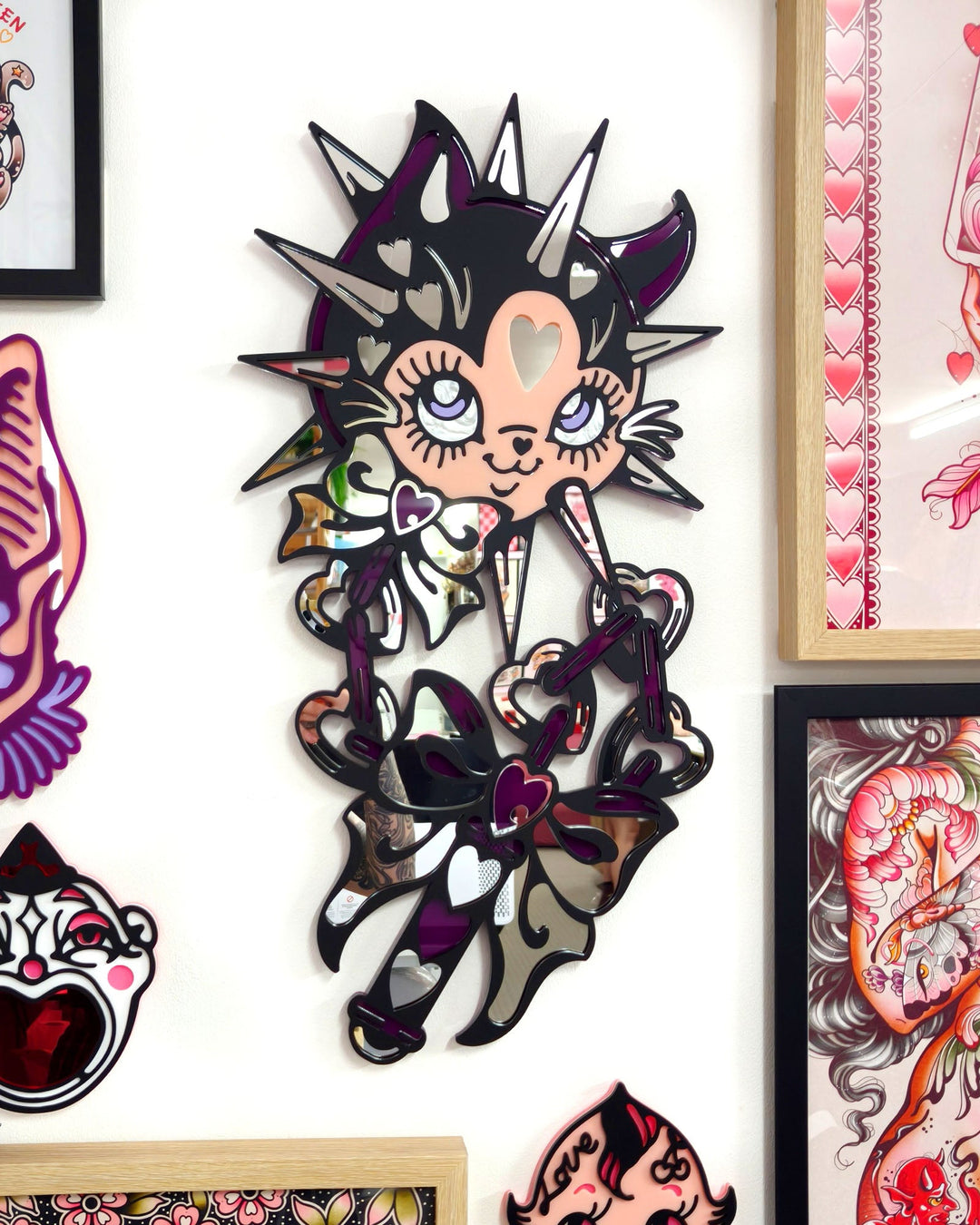 Kitten Flail 60cm/23.6" (Purple) - Ella Mobbs