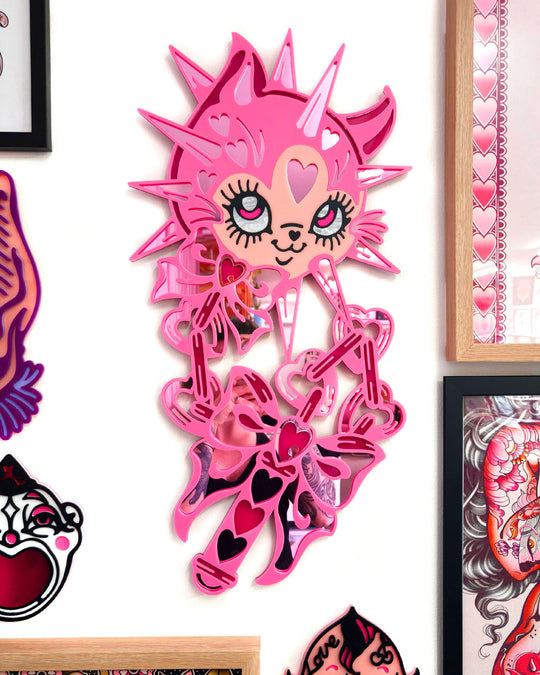 Kitten Flail - Wall Hanging - Large