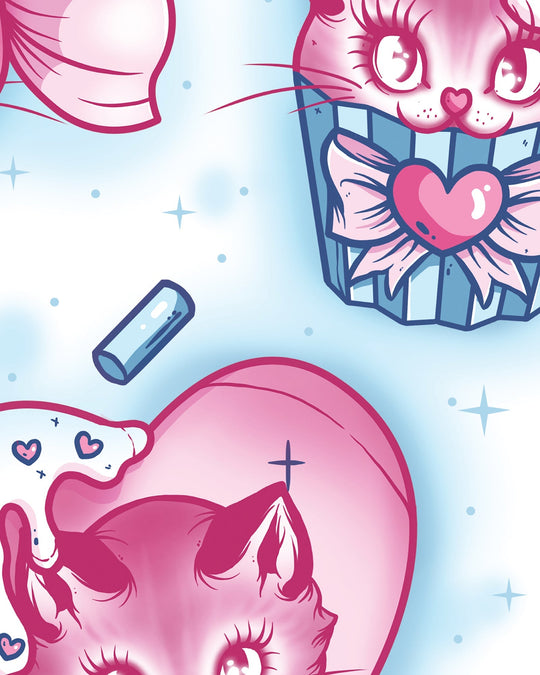 Kittens Print - Ella Mobbs