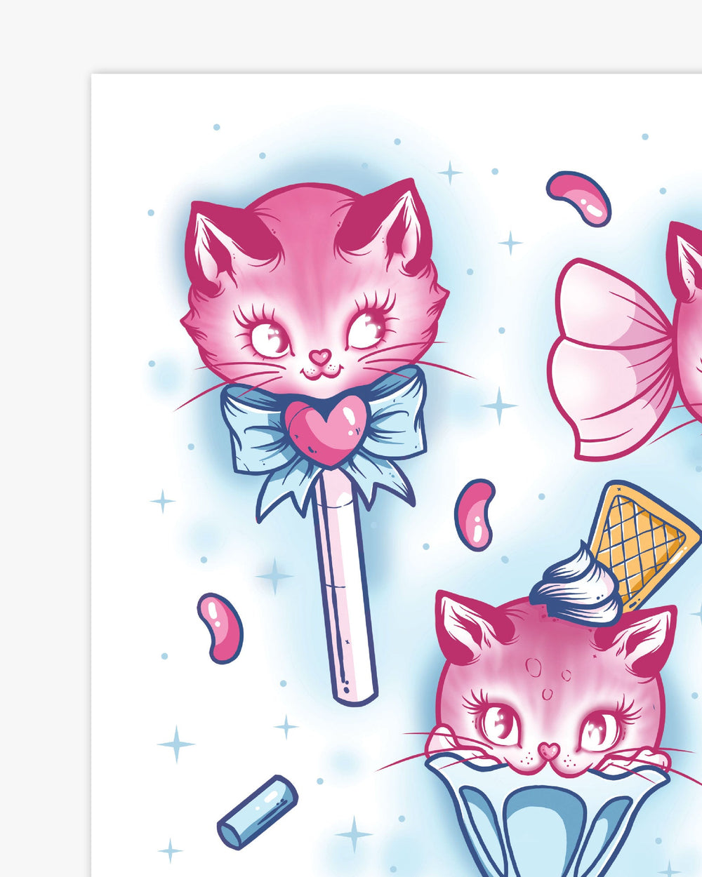 Kittens Print - Ella Mobbs