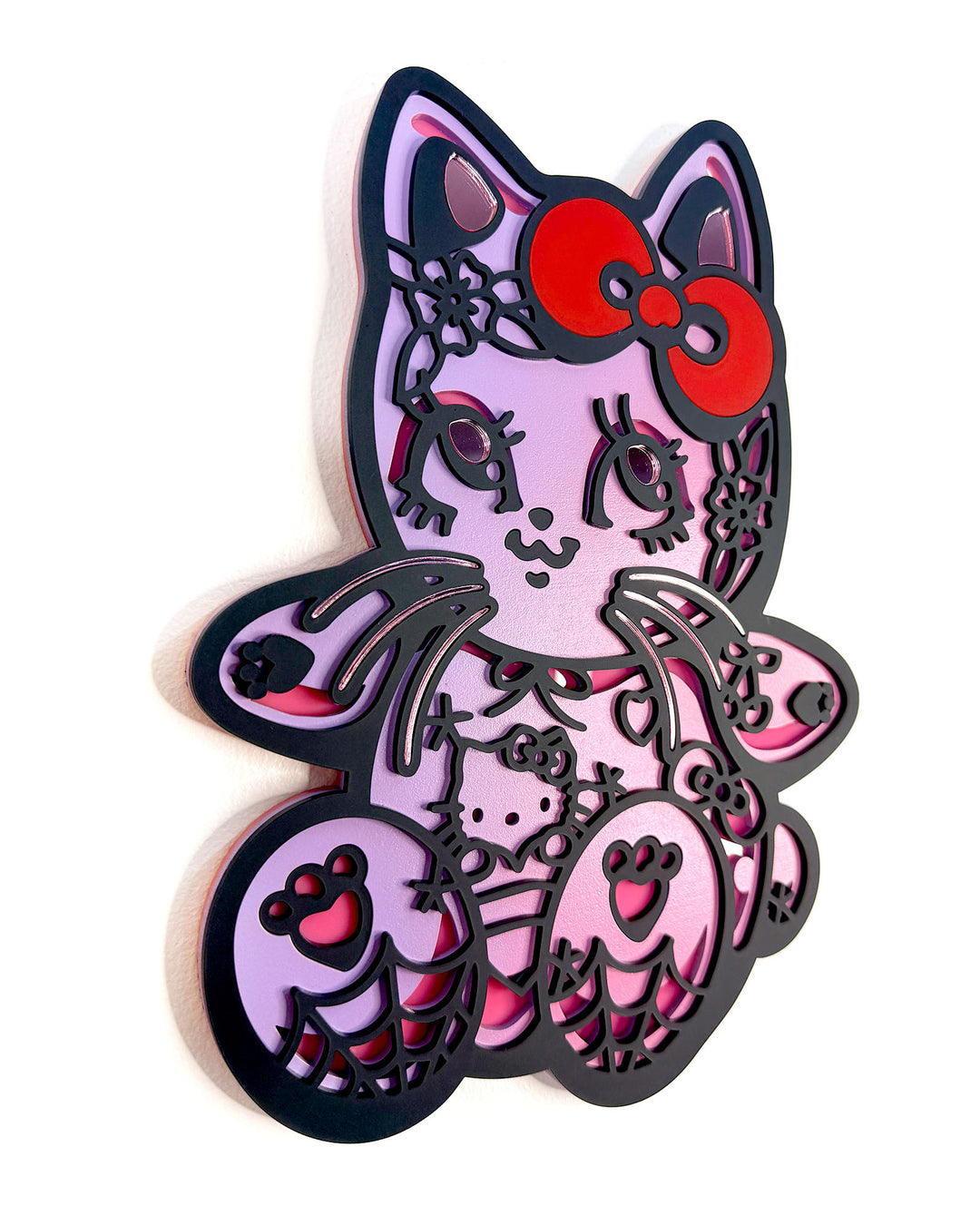 Kitty Charm 30cm/11.8" Painted 