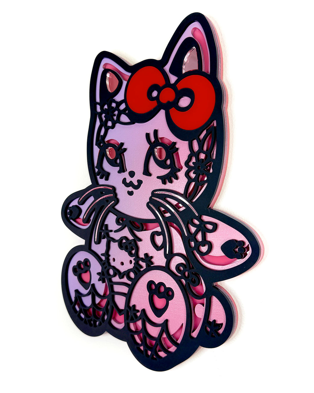 Kitty Charm 30cm/11.8" Painted 