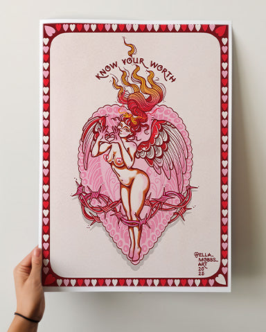 Know Your Worth Print