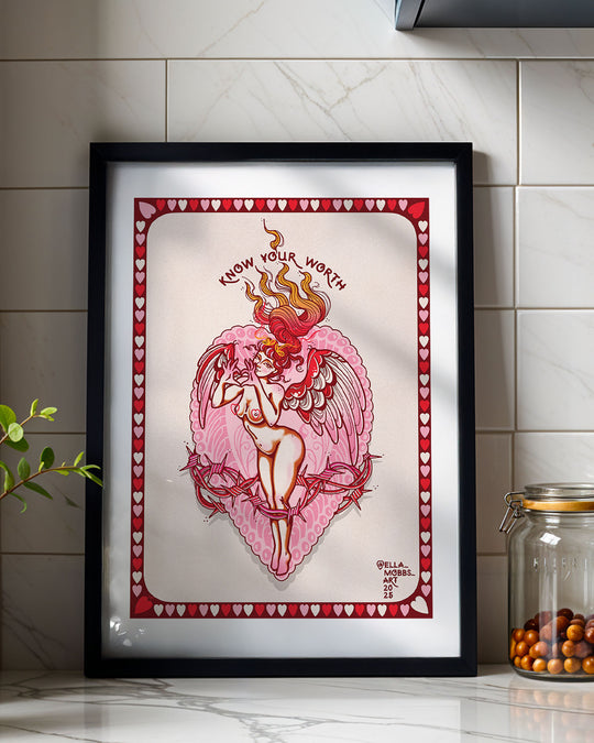 Know Your Worth Print