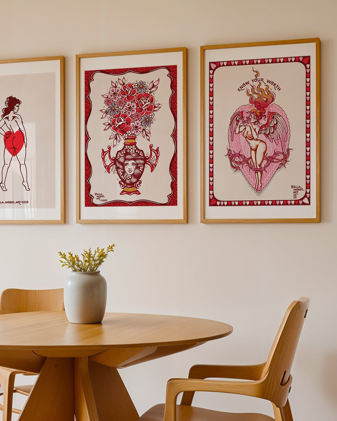 Know Your Worth Print - Ella Mobbs