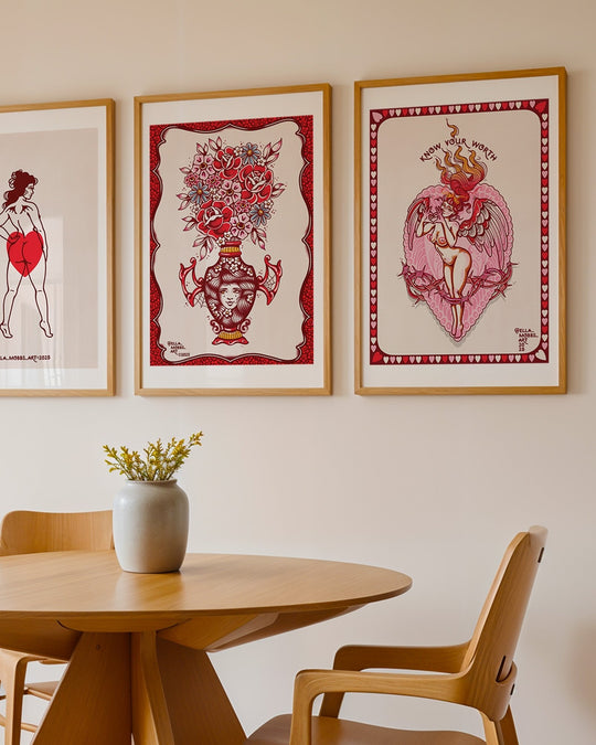 Know Your Worth Print - Ella Mobbs