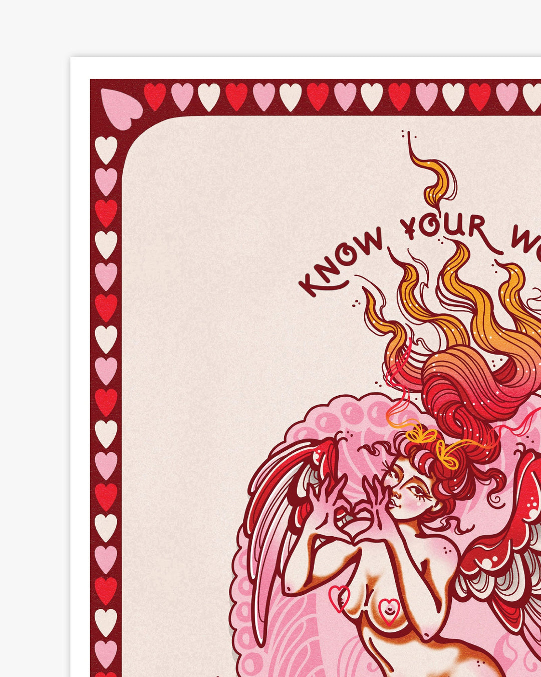 Know Your Worth Print - Ella Mobbs